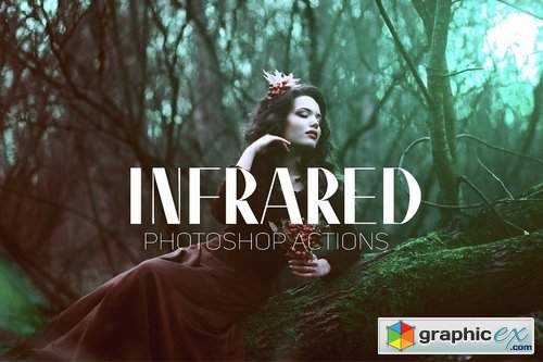 12 Infrared IR Photoshop Actions