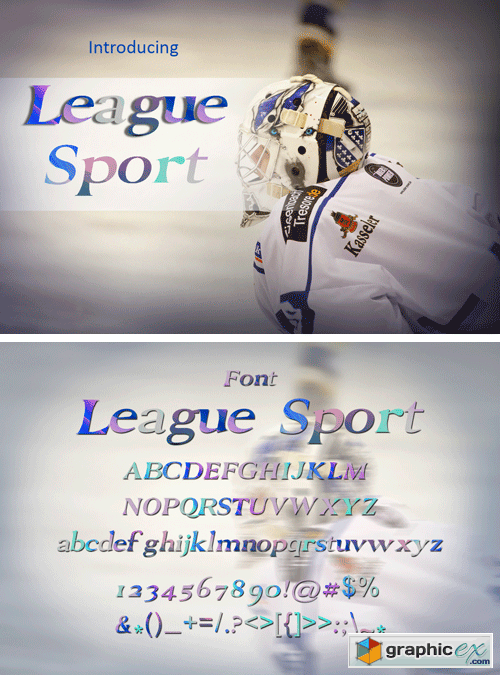 League Sport Font