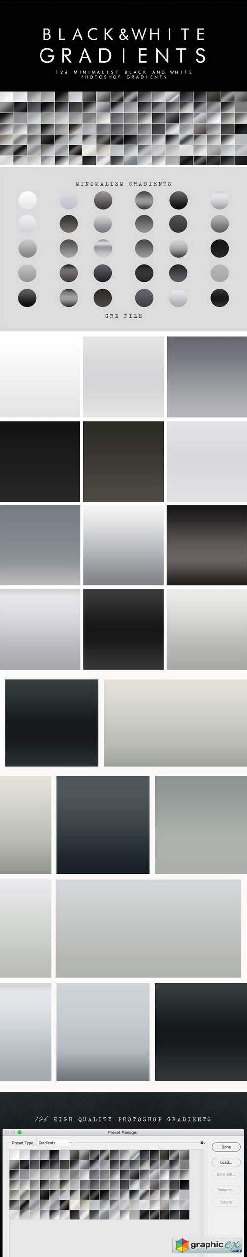 black white gradient photoshop download