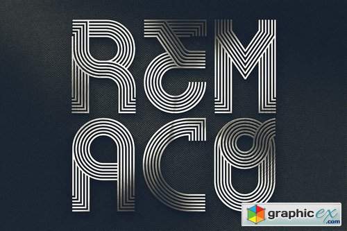 Remaco - Display Font