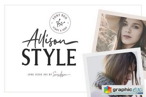 Allison Style - Font Duo