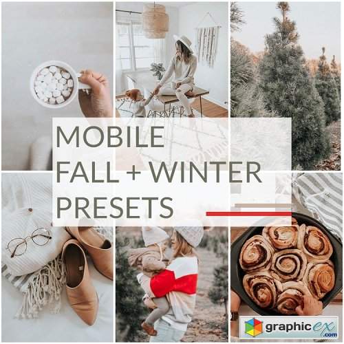 Mobile Preset Pack - Fall + Winter