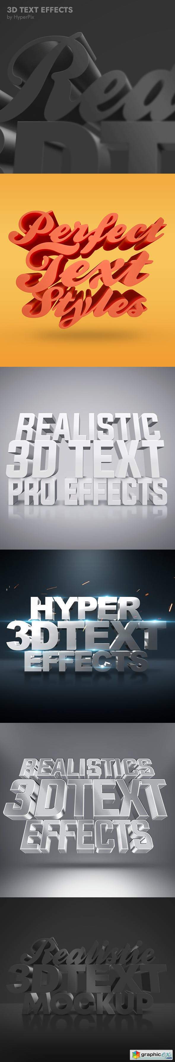 3D Text Effects 23101125