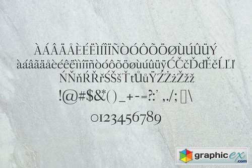 Aludra Serif 12 Font Family Pack