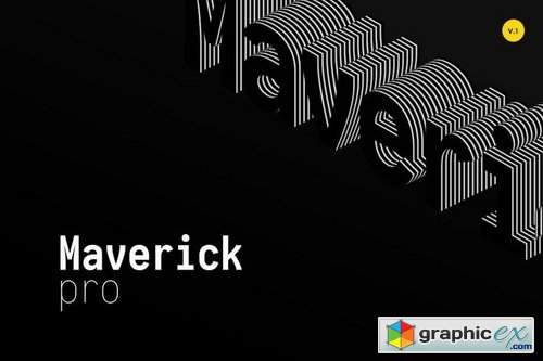 Maverick - Modern Typeface + WebFont