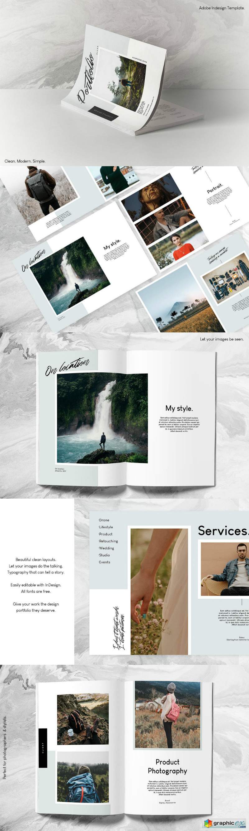 Clean - Portfolio Brochure