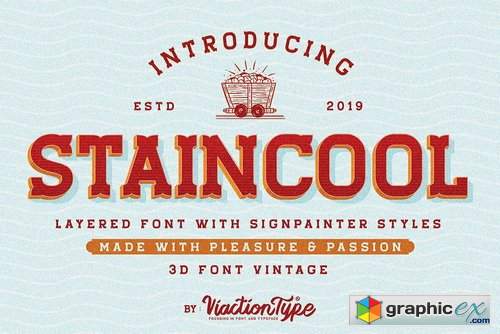 Staincool Font Family