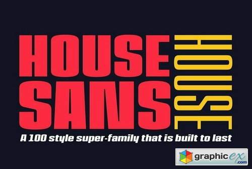 House Sans Font Family