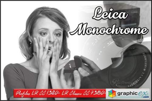 Leica Monochrome profiles LR ACR
