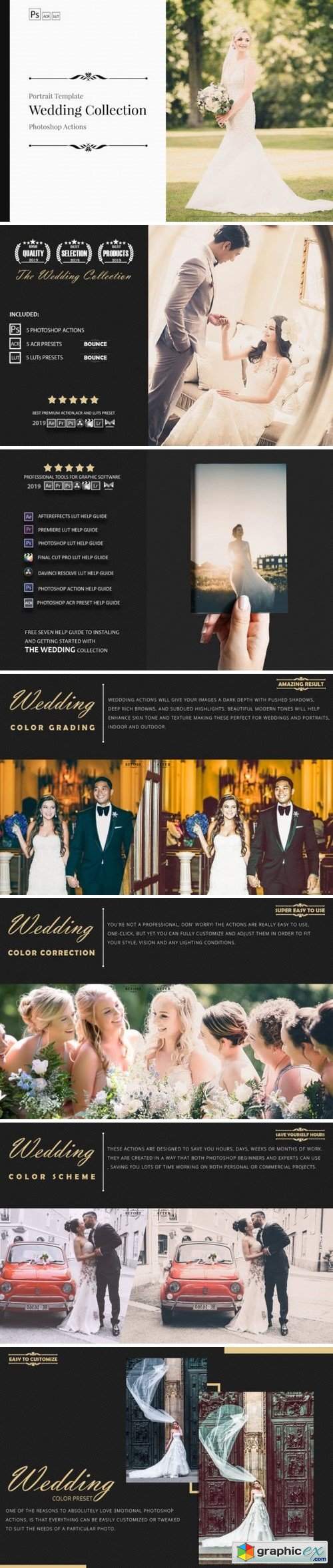 Neo Wedding Color Grading photoshop actions