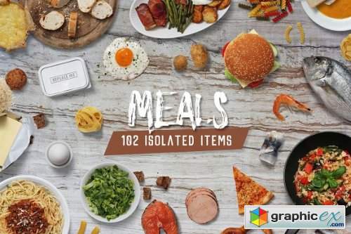 Meals - Isolated Food Items