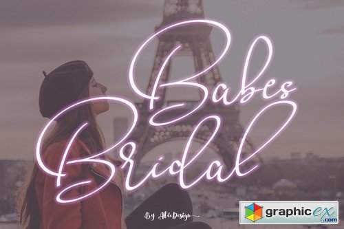 Babes & Bridal Font