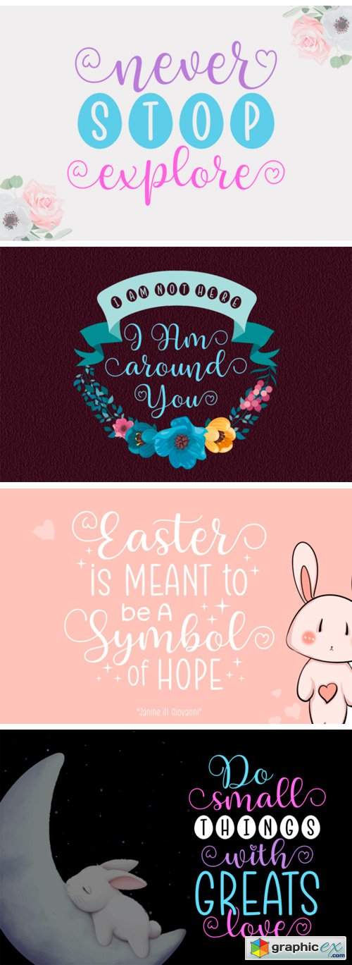 Frester & Easter Duo Font