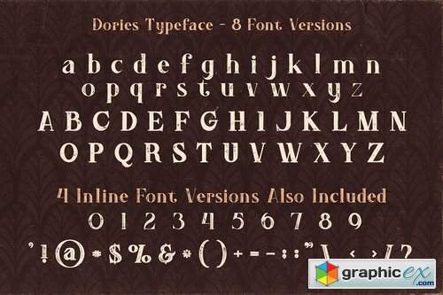 Dories - Display Font
