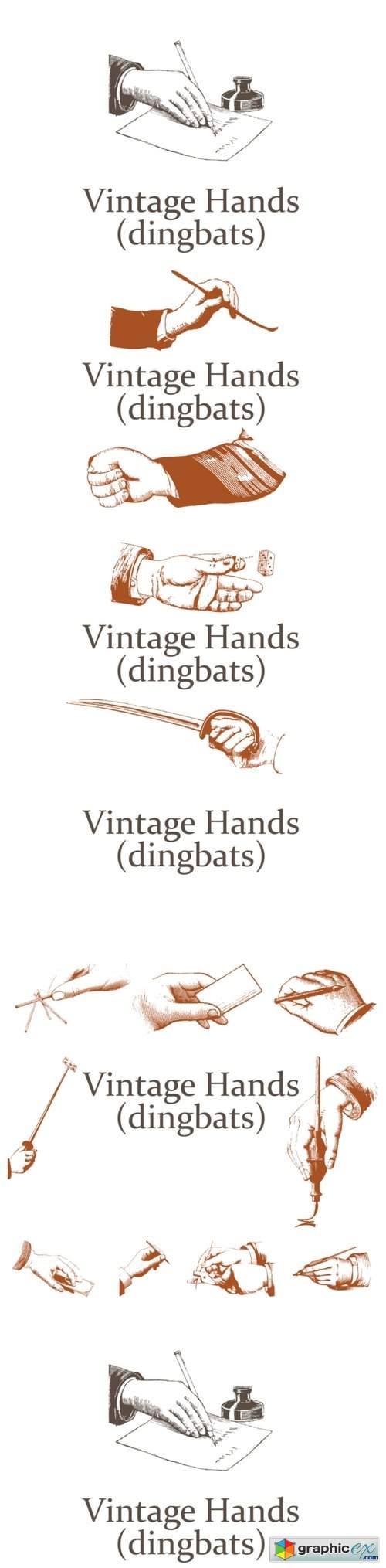 Vintage Hands