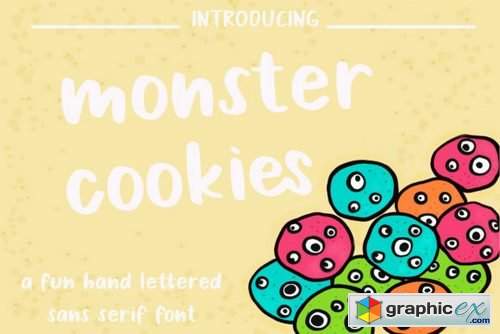 Monster Cookies Font