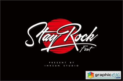 Stay Rock Font