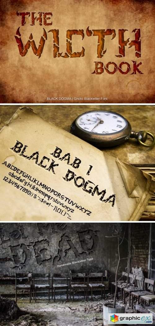Black Dogma Font