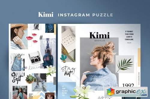 Kimi - instagram puzzle