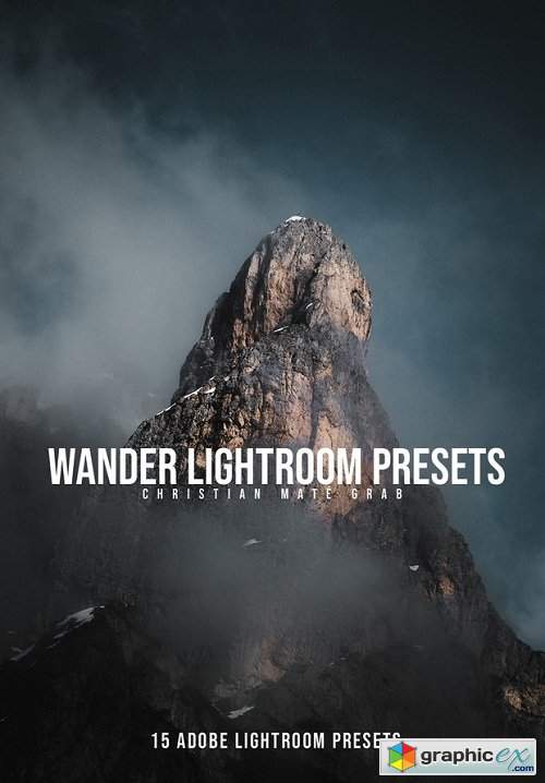 CMG WANDER | 15+ Lightroom Presets