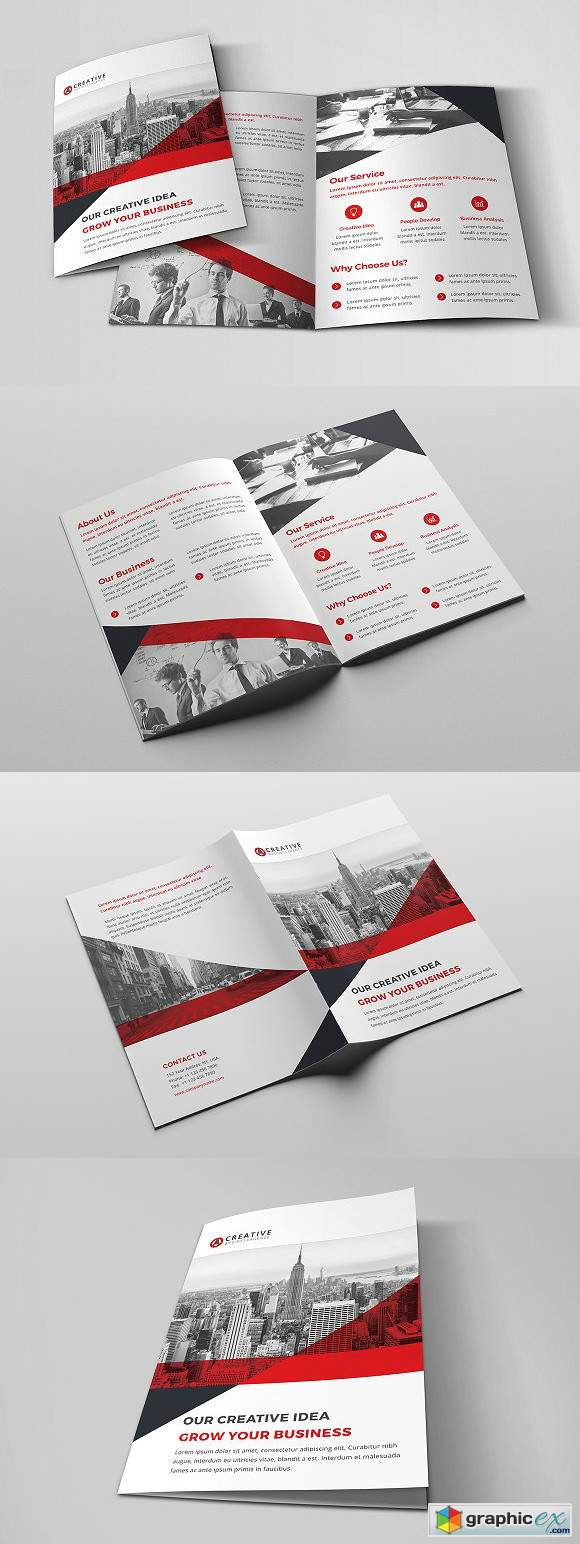 Business Bi-Fold Brochure 3296954