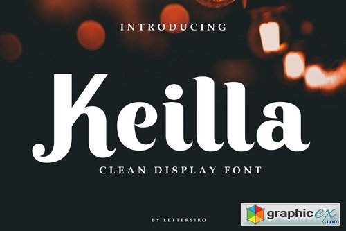 Keilla - Clean Display Font