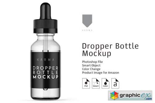 Dropper Bottle Mockup 4