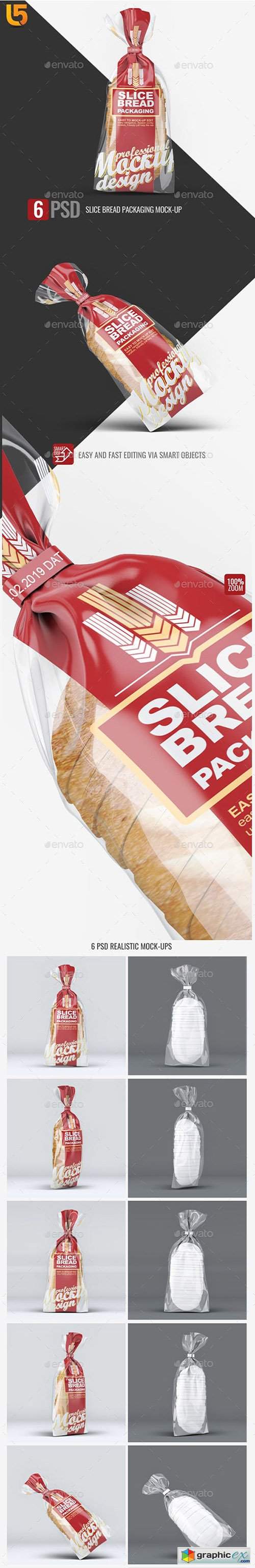 Slice Bread Packaging Mock-Up 23293889