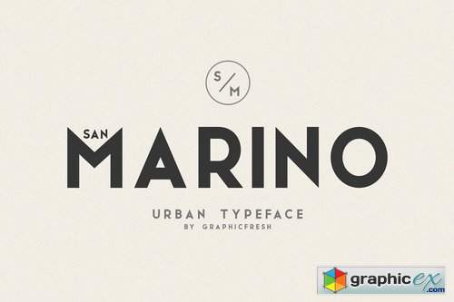 San Marino Four Font Files