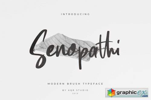Senopathi Script Font
