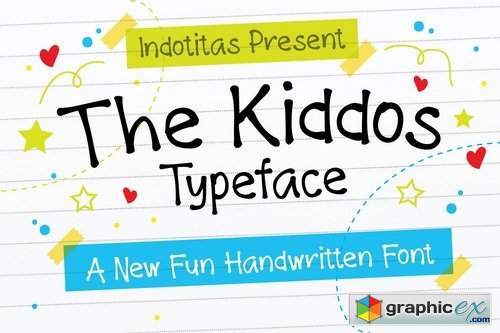 The Kiddos Typeface