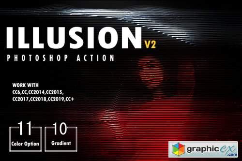 Illusion V2 Photoshop Action
