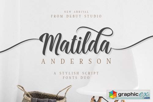 Matilda Anderson Font Duo