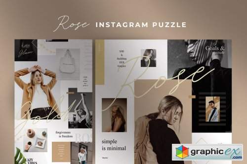 Rose - Instagram puzzle