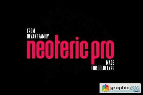 Devant Neoteric Pro Modern Font