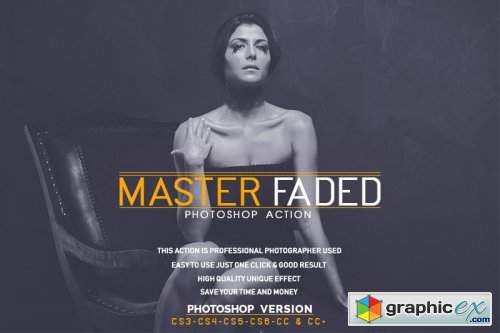 Master Faded Photoshop Action