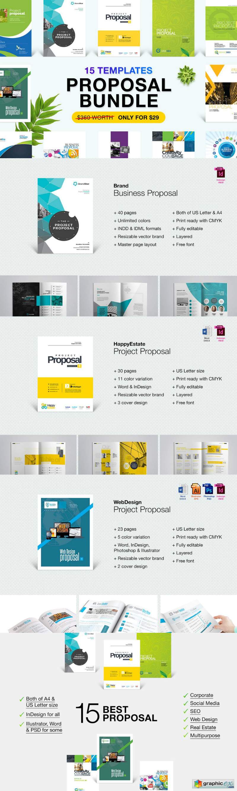Business Proposal Bundle 15 in 1