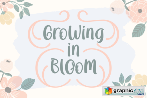 Growing In Bloom