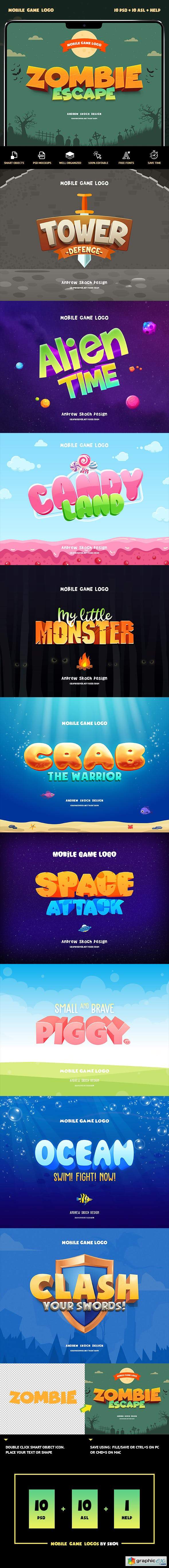 Mobile Game Text Effects vol 1