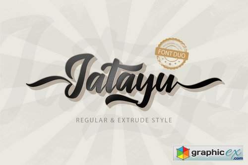 Jatayu Scipt Font Layered