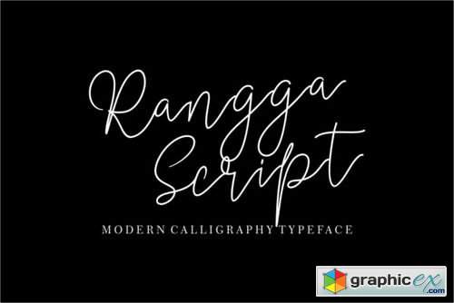 Rangga Script Font