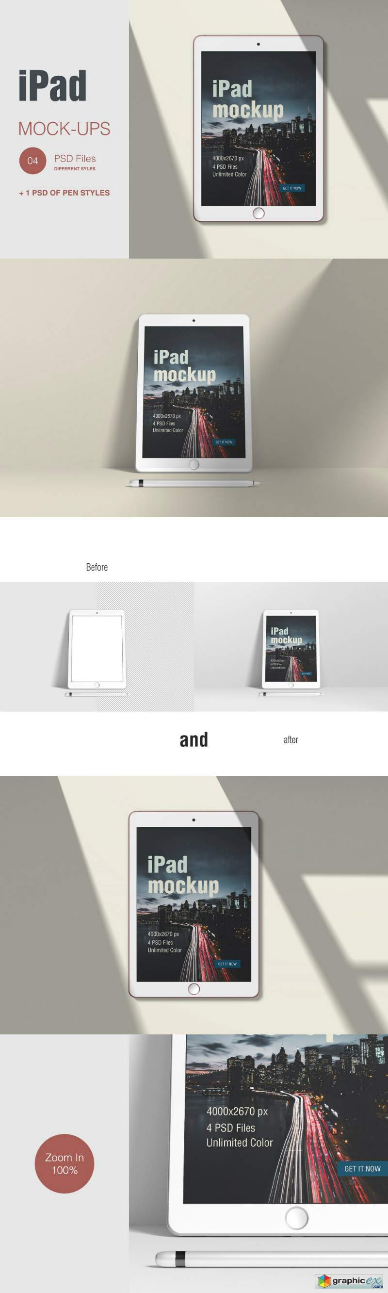 iPad Scene Creator Mockup