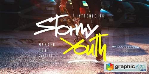 Stormy Youth Font