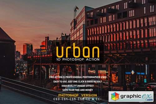 10 Urban Photoshop Action