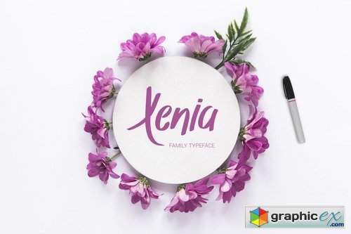 Xenia Family Typeface