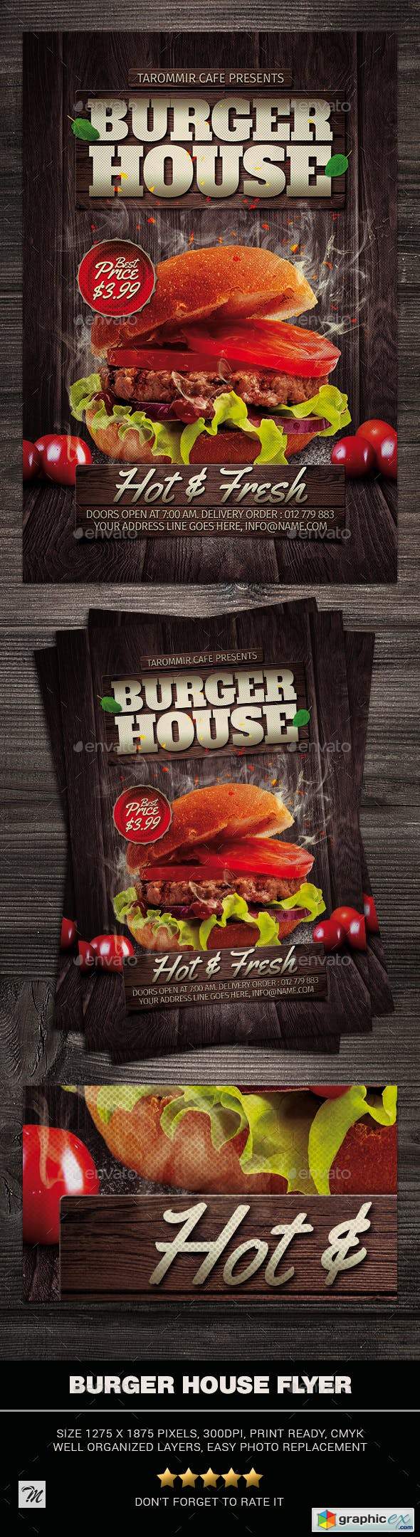 Burger House Flyer