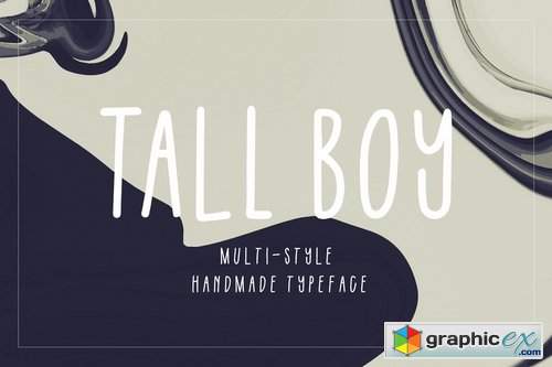 Tall Boy Handwriting Font