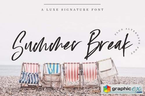 Summer Break Font