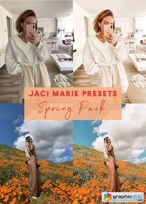 Jaci Marie - Spring Pack Mobile Presets