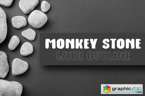 Monkey Stone - Display Font